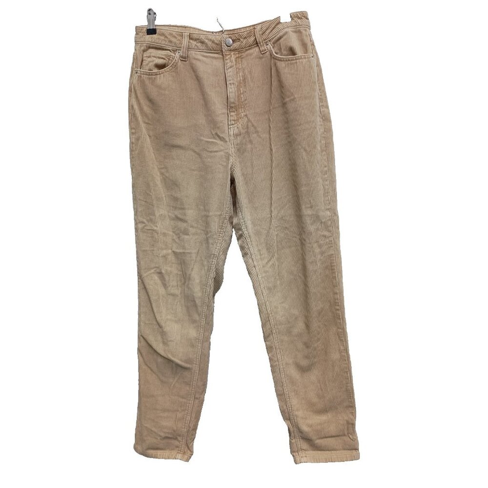 BDG‎ Urabn Outfitters Baggy Mom Jeans Womens Size 30 Beige Corduroy High Rise